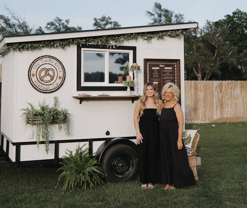 The Salty Knot pretzel trailer